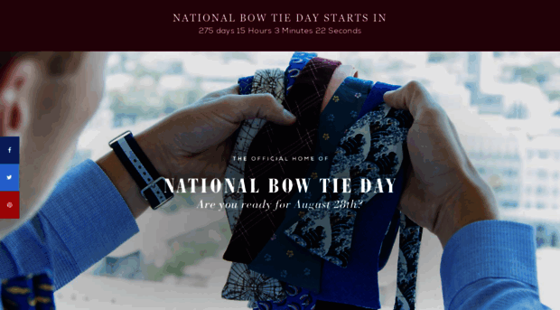 nationalbowtieday.com