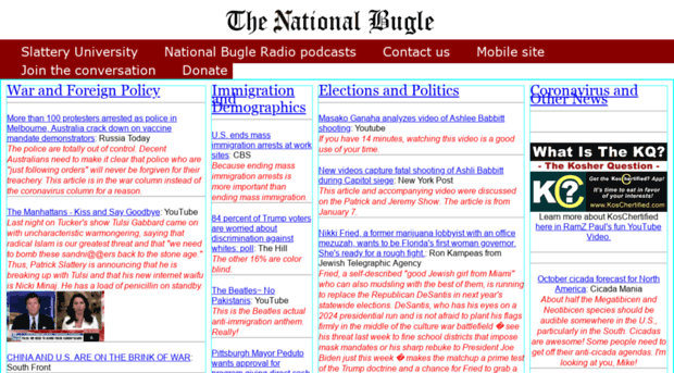 nationalbugle.com