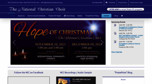 nationalchristianchoir.org