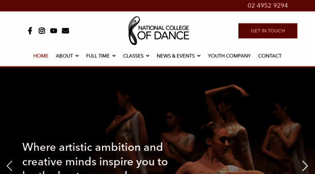 nationalcollegeofdance.com