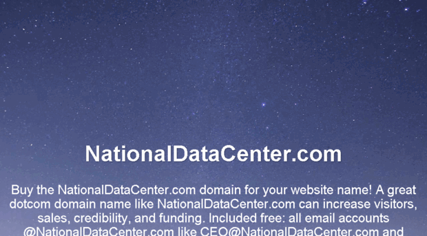 nationaldatacenter.com