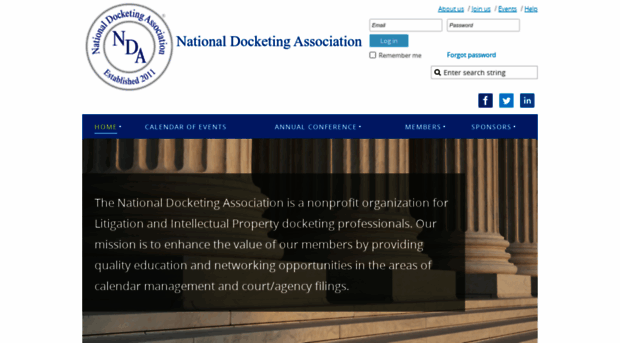 nationaldocketing.org