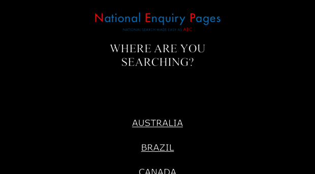nationalenquiry.com
