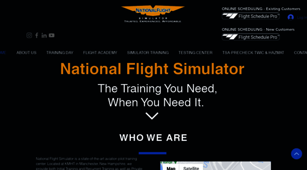 nationalflightsimulator.com