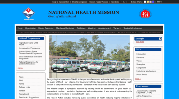 nationalhealthmission.uk.gov.in