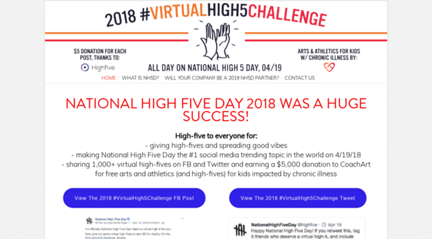 nationalhighfiveproject.org