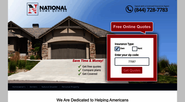 nationalhomequotes.com