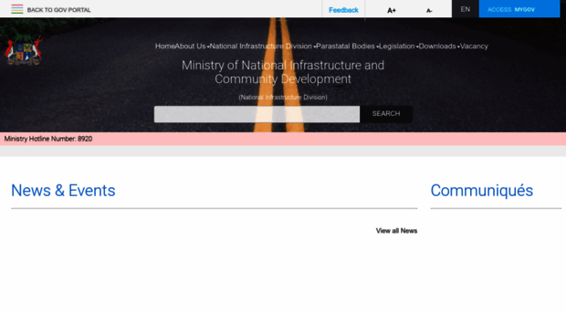 nationalinfrastructure.govmu.org