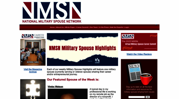 nationalmilitaryspousenetwork.org