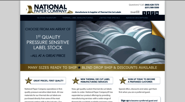 nationalpapercompany.com