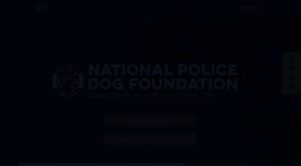 nationalpolicedogfoundation.org