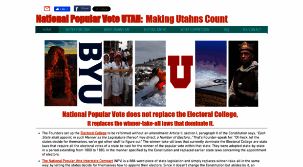 nationalpopularvoteutah.org