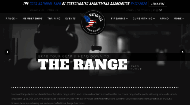 nationalrangeandarmory.com