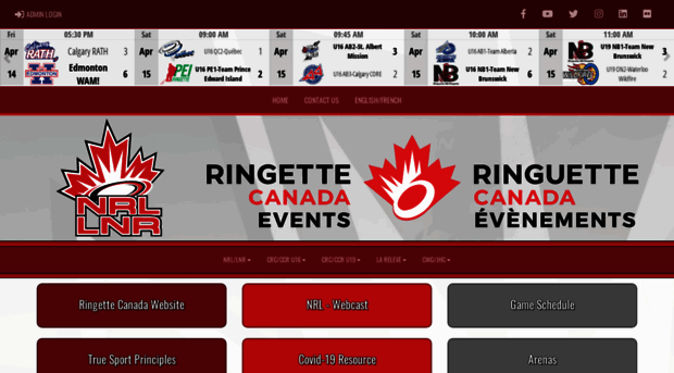 nationalringetteleague.ca