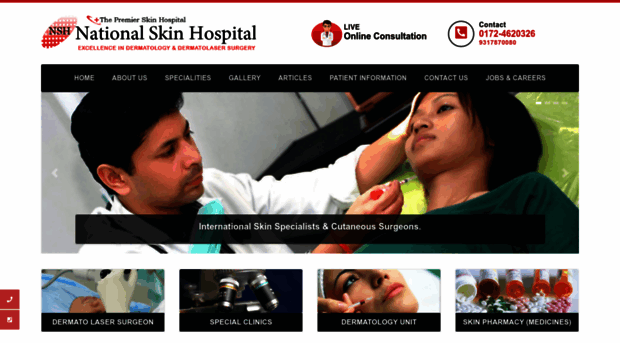 nationalskinhospital.com