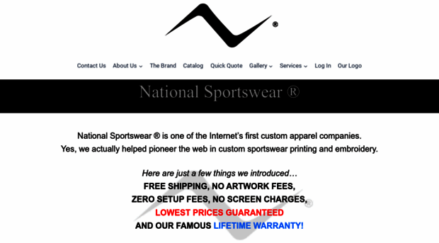 nationalsportswear.com