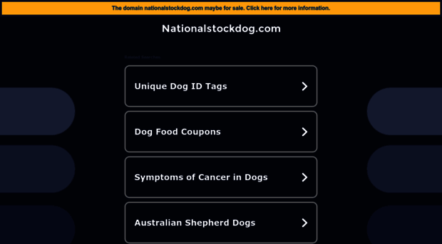 nationalstockdog.com