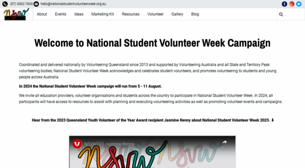 nationalstudentvolunteerweek.org.au