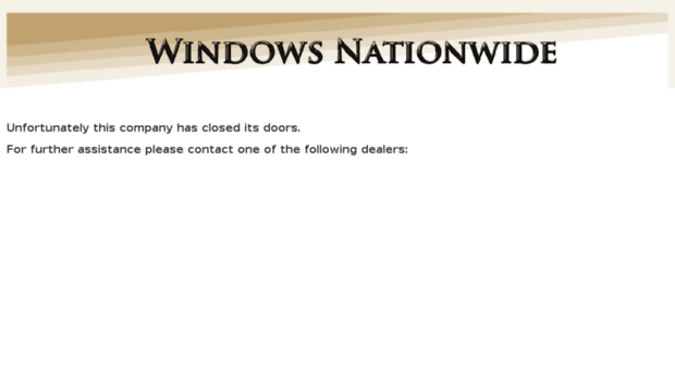 nationwidewindow.com