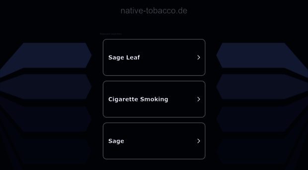 native-tobacco.de