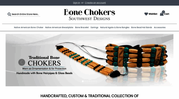 nativeamericanbonechoker.com