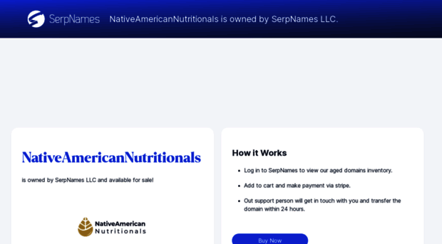 nativeamericannutritionals.com