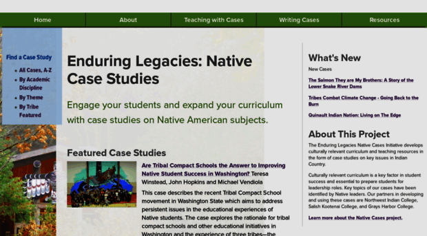 nativecases.evergreen.edu