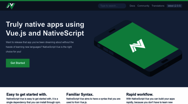 nativescript-vue.org