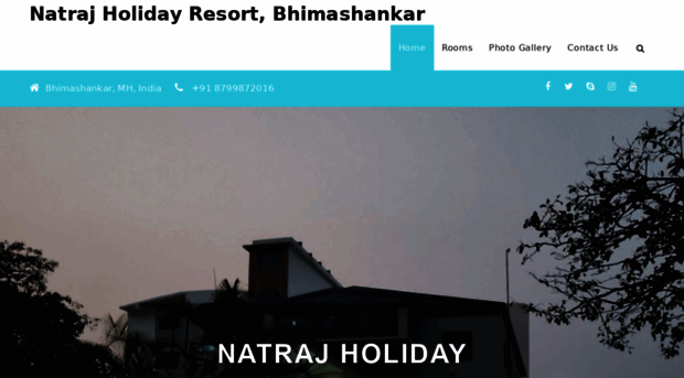 natrajholidayresort.com