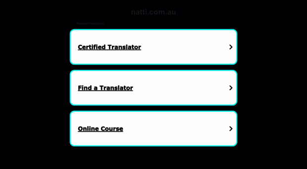 natti.com.au