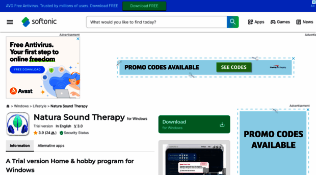 natura-sound-therapy.en.softonic.com