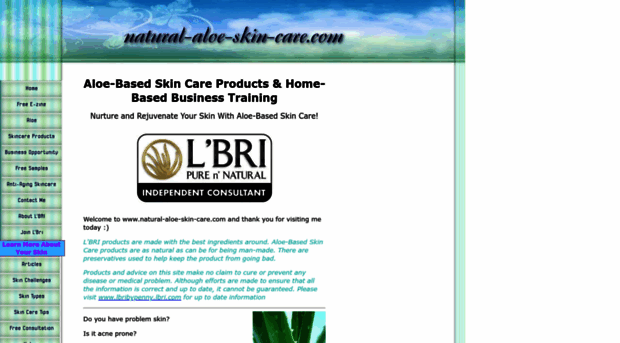 natural-aloe-skin-care.com