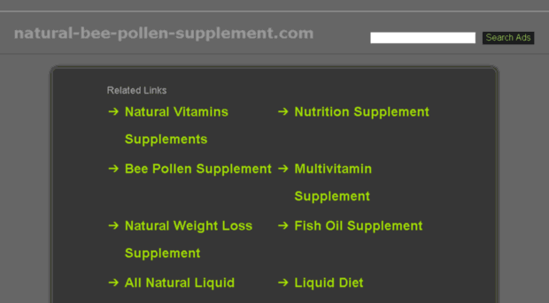 natural-bee-pollen-supplement.com