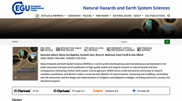 natural-hazards-and-earth-system-sciences.net