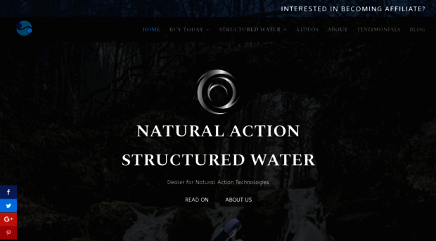 naturalactionstructuredwater.com