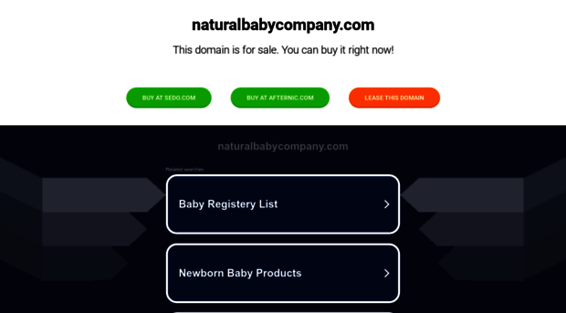 naturalbabycompany.com