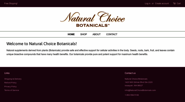 naturalchoicebotanicals.com