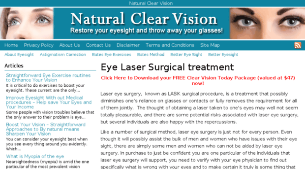 naturalclearvisioninfo.com