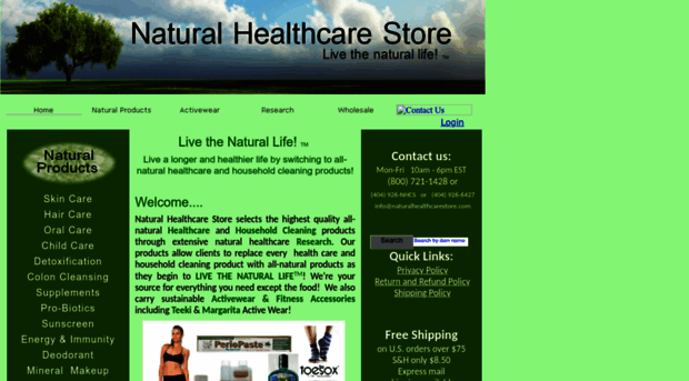 naturalhealthcarestore.com