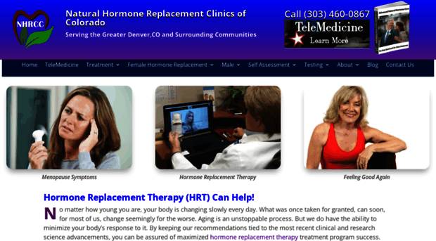 naturalhormonereplacementclinicsofcolorado.com