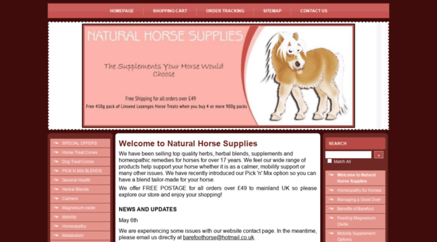 naturalhorsesupplies.co.uk