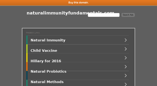 naturalimmunityfundamentals.com