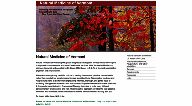 naturalmedicineofvermont.com