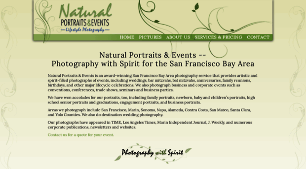 naturalportraitsandevents.com