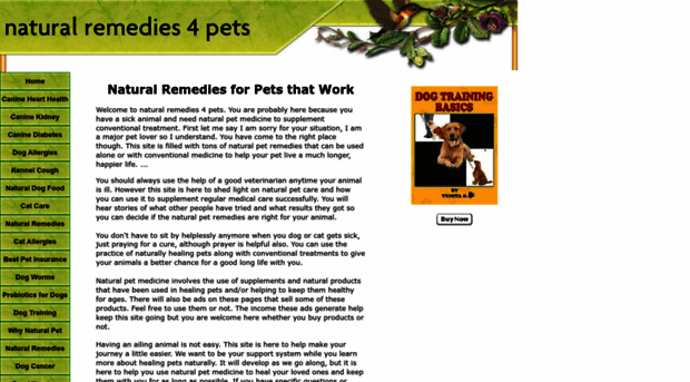 naturalremedies4pets.com