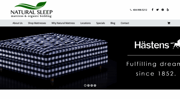 naturalsleepmattress.com