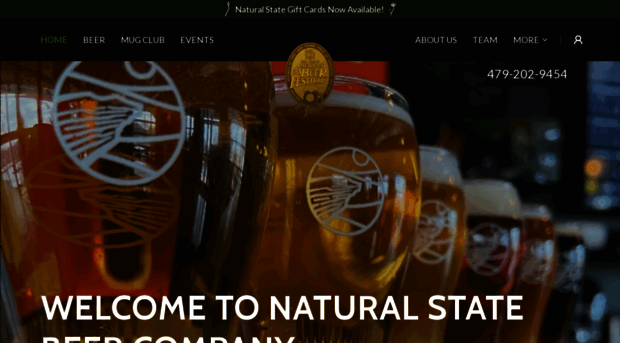 naturalstatebeercompany.com