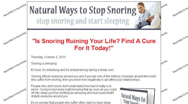 naturalstopsnoringsecrets.com