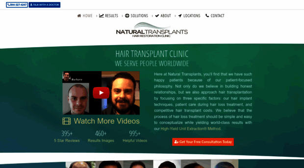 naturaltransplants.com