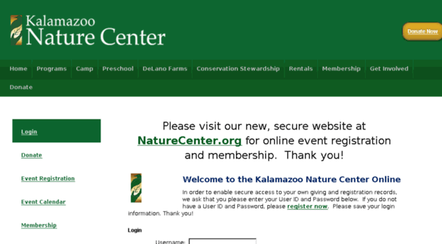 naturecenter.thankyou4caring.org